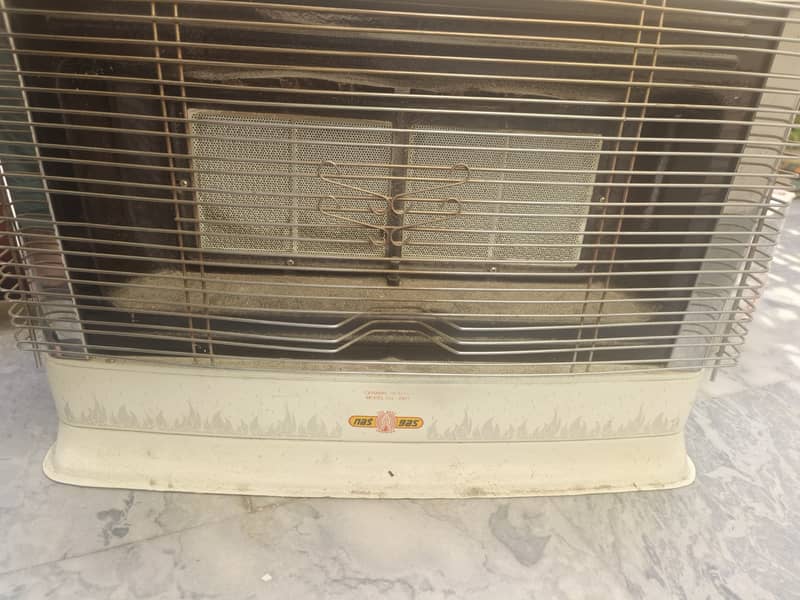 Nas gas dual zone gas heater 1