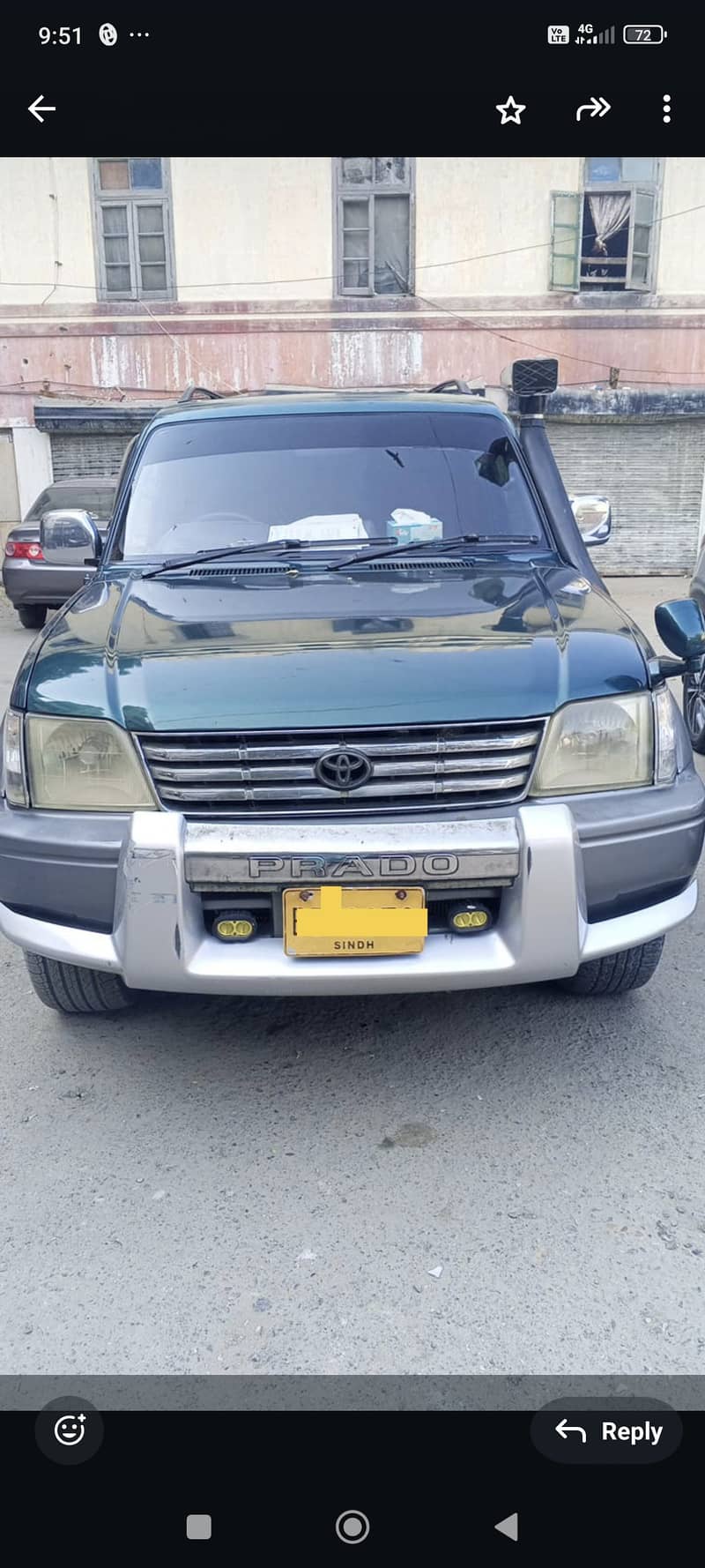 Toyota Prado 1996 reg 2006 0