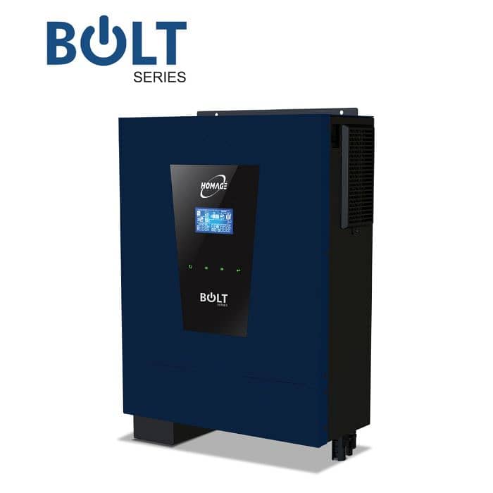 Homage Bolt Series (HBS-5616SCC) 5.6kw Solar Hybrid Inverter 0