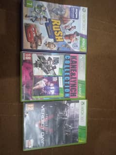 Xbox 360 games - including Kinect game