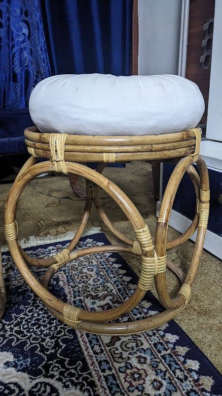 bamboo stool set 2