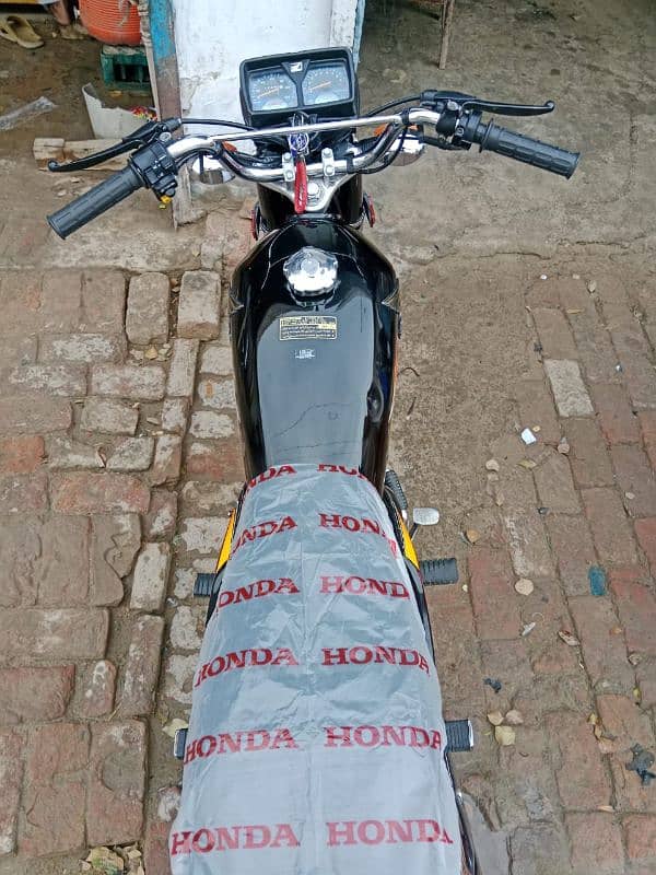 Honda 125 All Punjab numbr 5