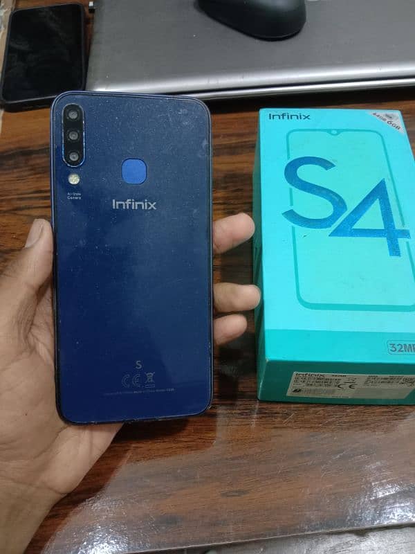 infinix S4 6/64 with box 0