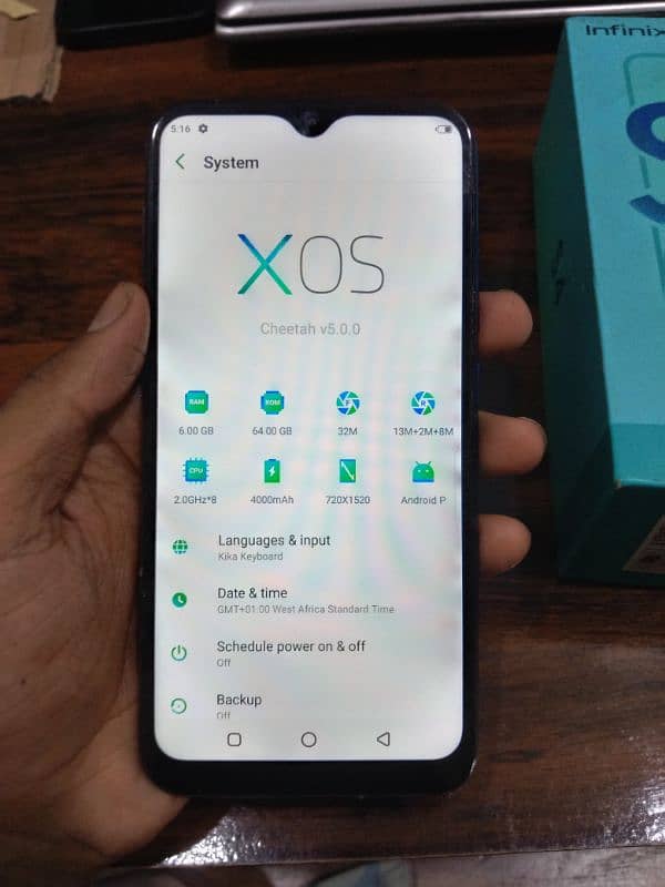 infinix S4 6/64 with box 1