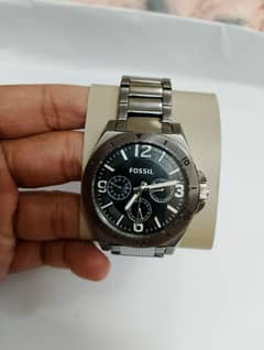 fossil gun metallic watch for sale