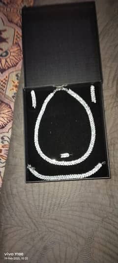 1 Karate silver Jewelry set