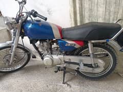 Asalamalikum jee 125 motor cycle for sell Modal 2009