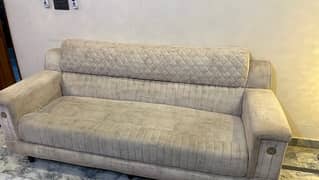 7 seater sofa turkish set just 2 month used  with table