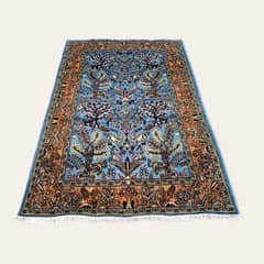 handmade | Persian Qum Rug Shikargah Rug |  Shikargah Qaleen 3x5 feet