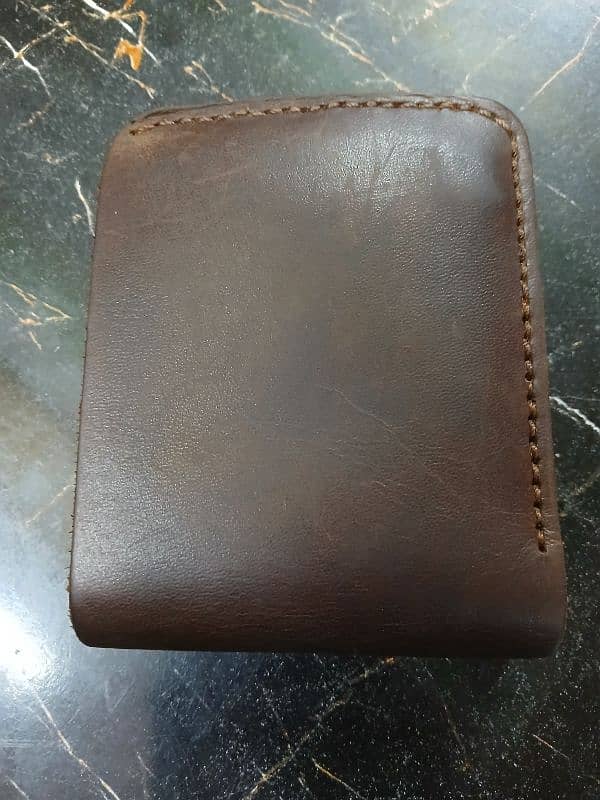 Pure cow leather wallet 1