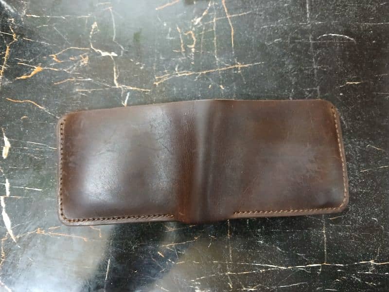 Pure cow leather wallet 6