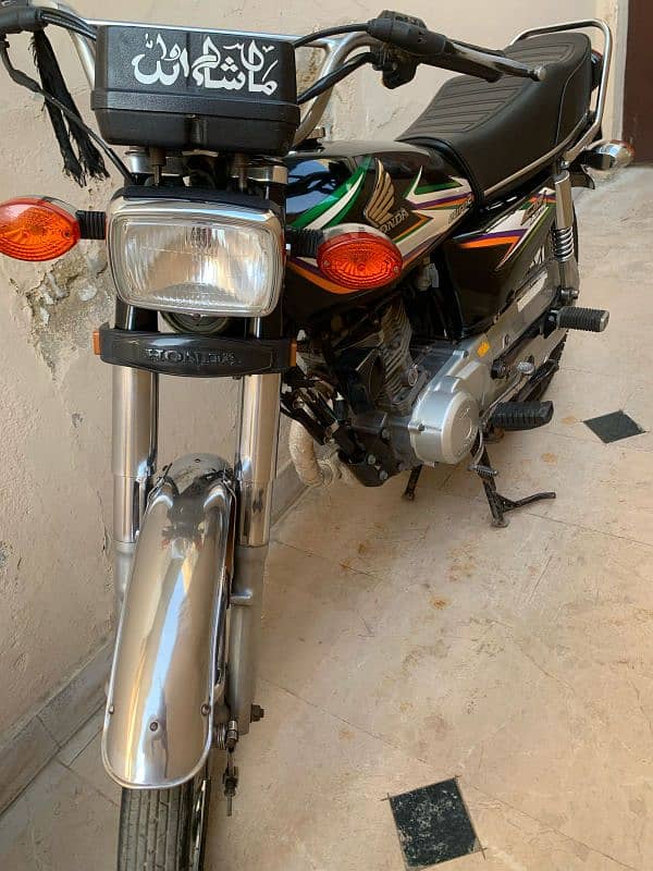 Honda CG 125 black 10/9 condition 7