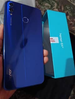 honor 8x mobile with box