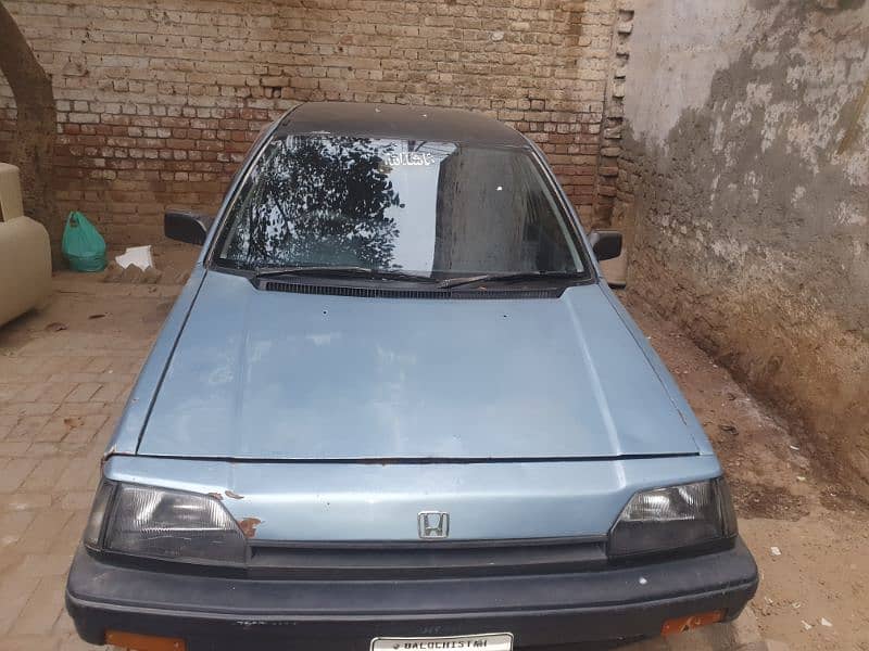 Honda Civic Standard 1986 model no issue All original  exchange also 3