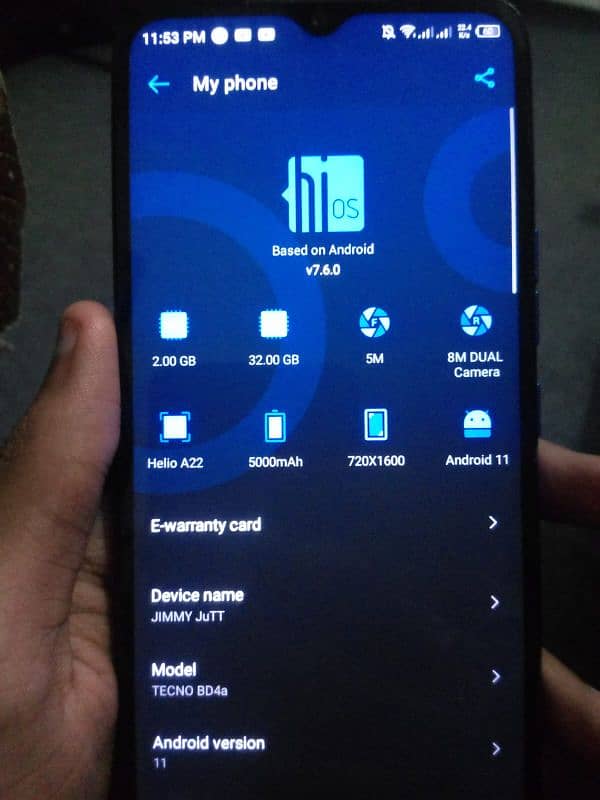 Tecno pop 5 lite used 10/10 4