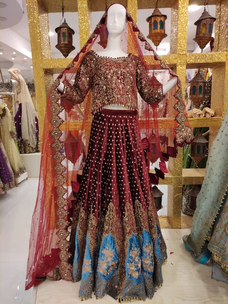 Kashee bridal brand new wedding lehnga 1