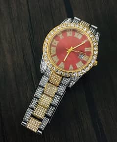 Icy diamond watch for men’s imported watch