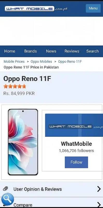 Oppo Reno 11F (5G Model) Orignal pics + E Warrenty attached 1