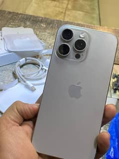 iPhone 15 pro max natural titanium factory unlocked