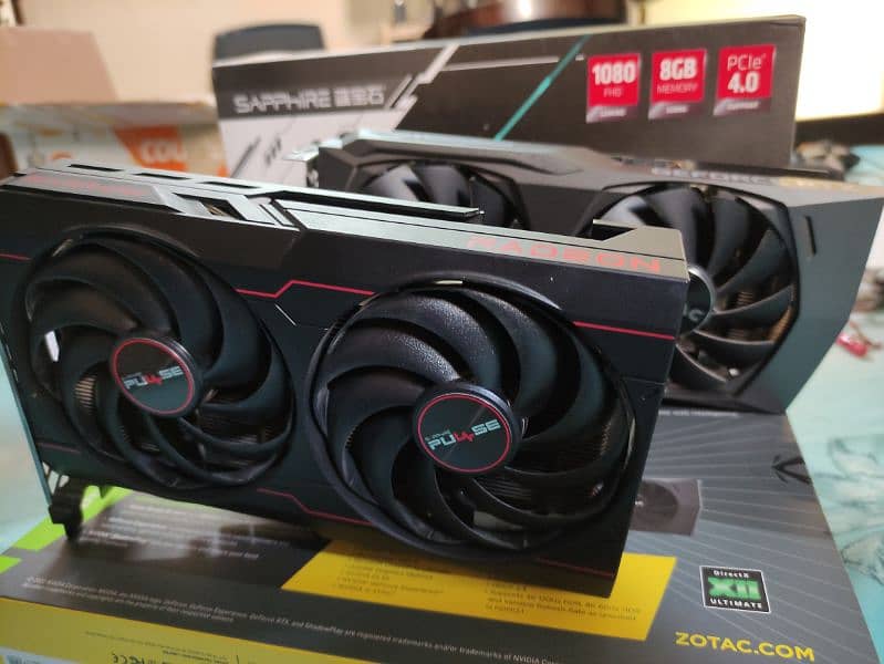 AMD Rx 6600 8 GB GPU (with box) 2