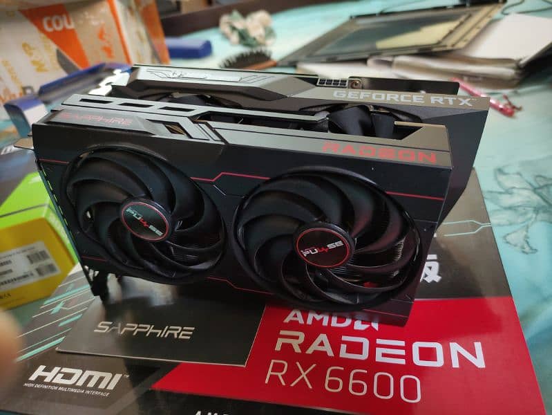 AMD Rx 6600 8 GB GPU (with box) 3