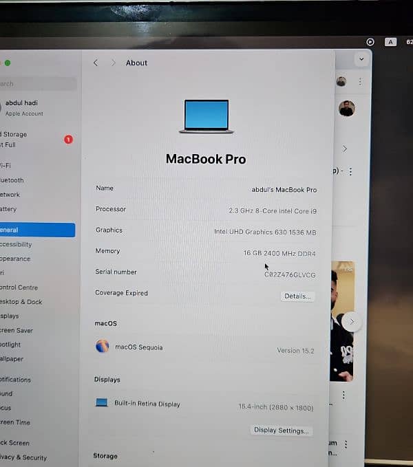 Macbook pro 2019 2