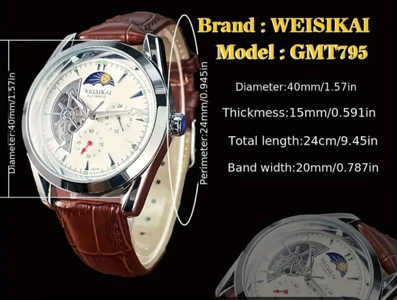 Automatic Weisikai Watch Model: GMT795 0