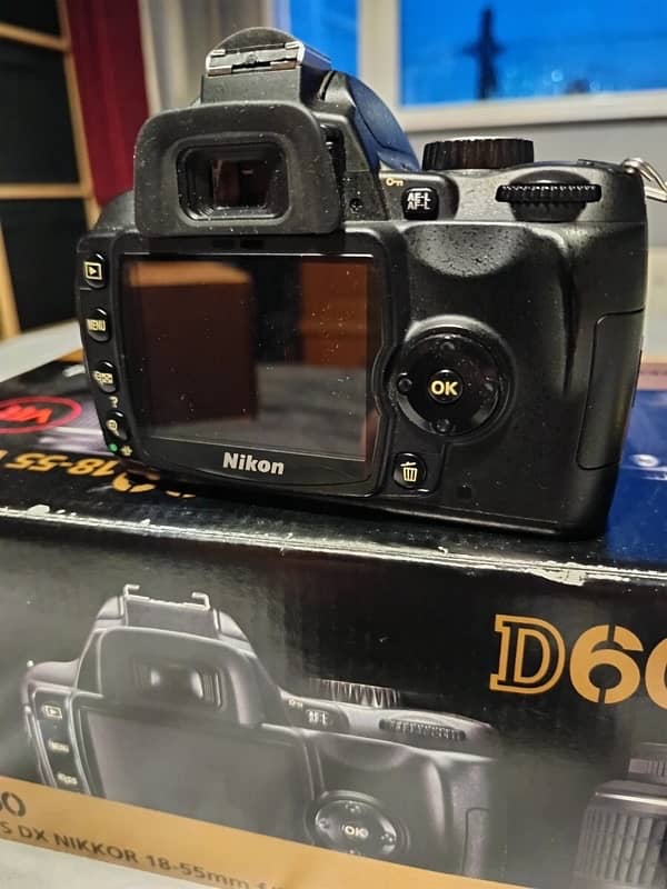 Nikon D60 DSLR Camera Complete Box 1