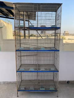 8 portion cage | love birds cage | animal cage | pinjra | hen cage