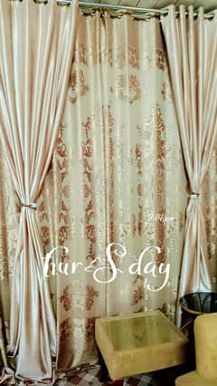 sale price golden brown velvet palachy curtains