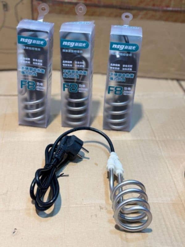 Portable 2000watts water heating rod -1 PC durable stain less 5