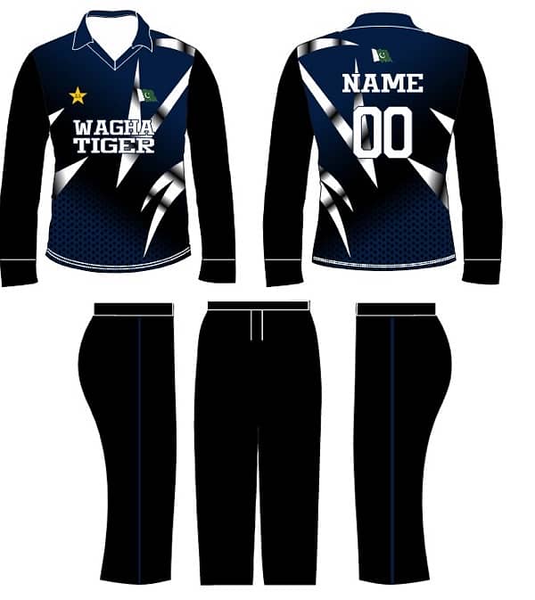 Customized printed uniforms for cricket, football,volleyball for teams 1