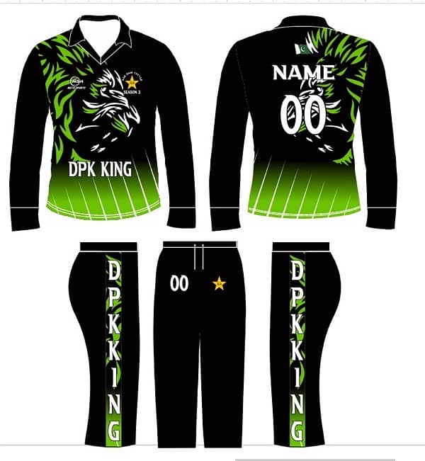 Customized printed uniforms for cricket, football,volleyball for teams 4