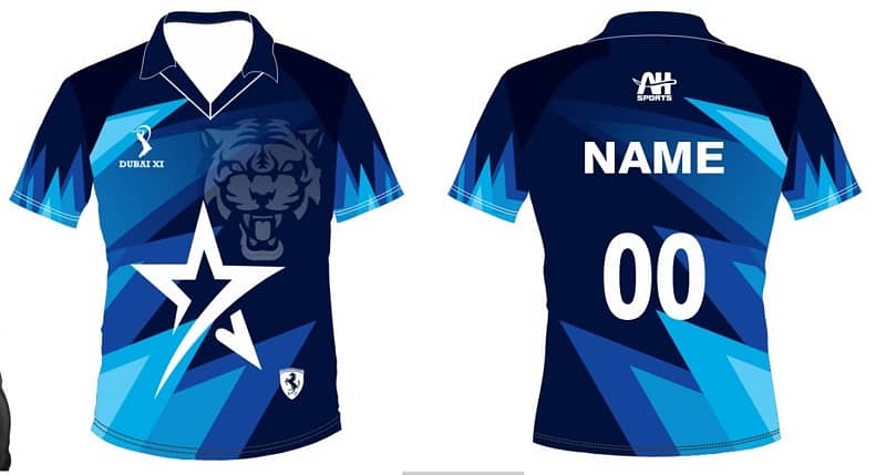 Customized printed uniforms for cricket, football,volleyball for teams 8