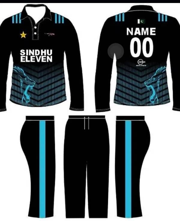 Customized printed uniforms for cricket, football,volleyball for teams 16