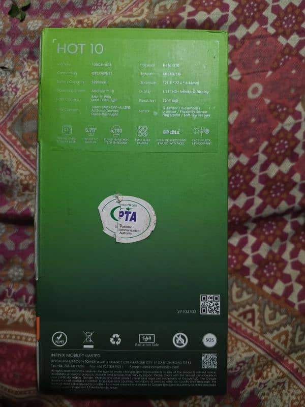 Infinix Hot 10 128 gb 7