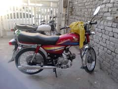 Honda CD 70 for sale Good condition with bio matric smart card all ok