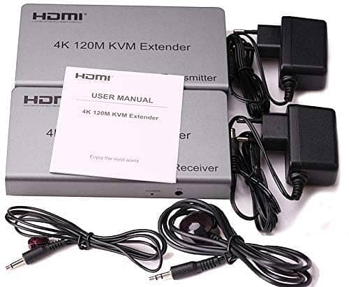 4K HDMI 4x1 KVM Switch 4 in 1 HDMI USB Switch for 4 Computer 3