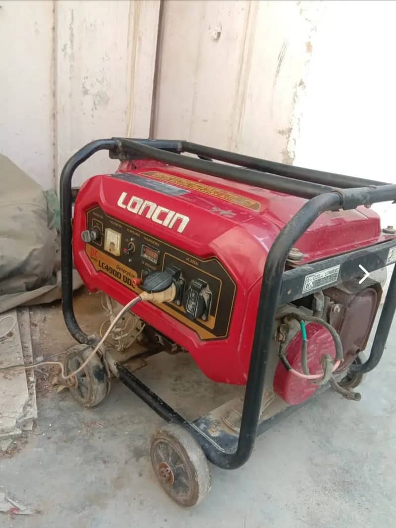 Loncin 3.5 Generator home used 0