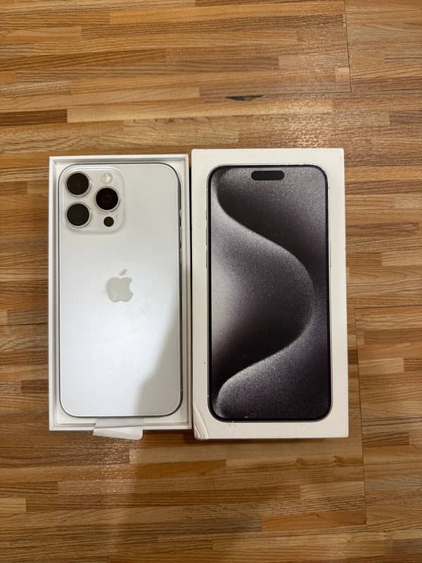 iPhone 15 Pro Max 256GB 10/10 Condition with Box 0