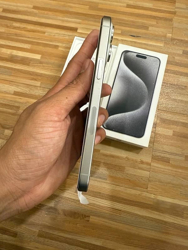 iPhone 15 Pro Max 256GB 10/10 Condition with Box 9