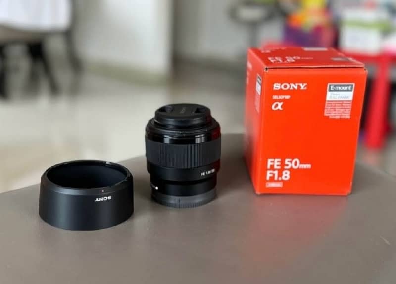 sony FE 50mm brand new 2