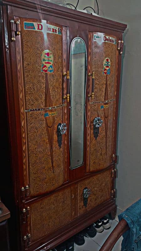 Steel Body Wardrobe very Good Condition 0