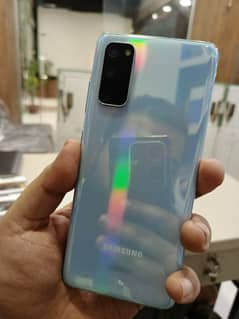 Samsung s20 5G 12GB 128GB Physical + E-sim glass broken minor spot