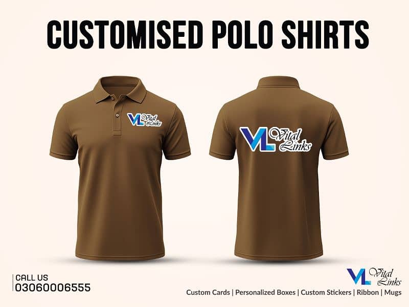 Polo / t-shirt / Customised Shirts / printing 1