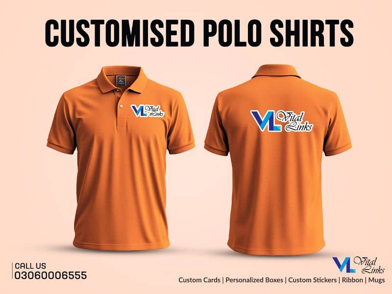 Polo / t-shirt / Customised Shirts / printing 2