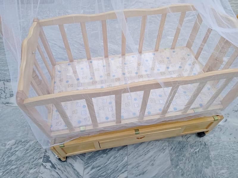 Baby Cot + swing for sale 2