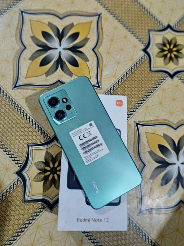 Redmi Note 12 Urgent For Sale  | 8/128  | AMOLED Display | 120Hz 0