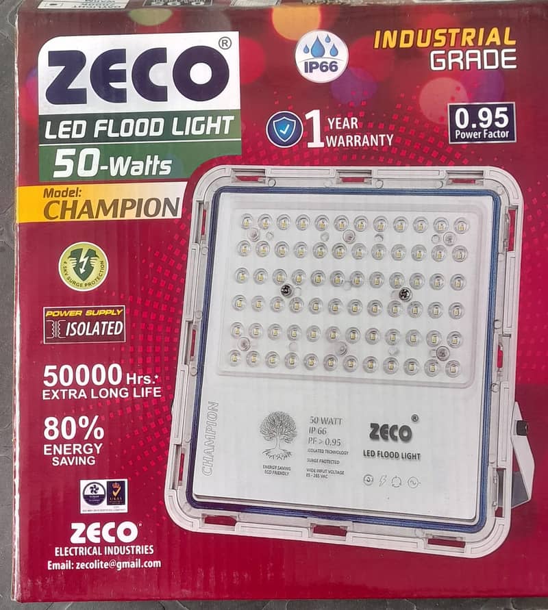 Flood light 50w free delivery in BWP 0