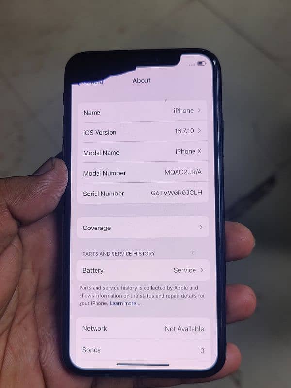 Apple IPhone X 64GB PTA Approved 4